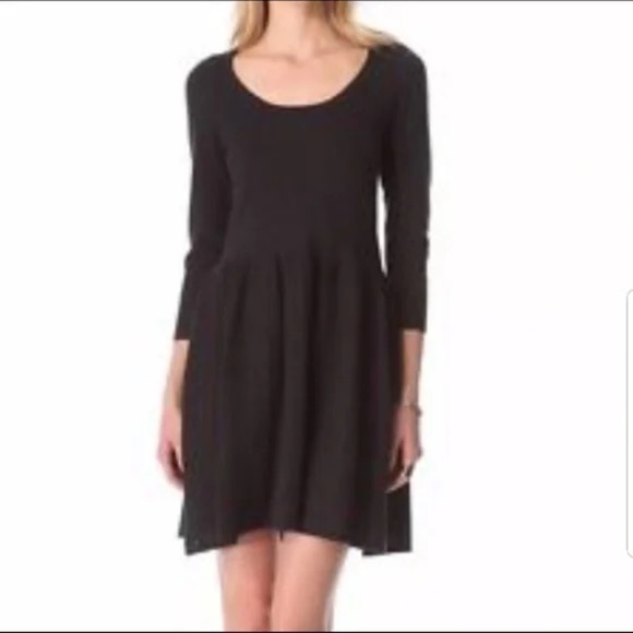 Wallace /J Crew Women’s Sweater Dress Gray Rabbit Hair Wool Blend Size XS - Picture 2 of 6